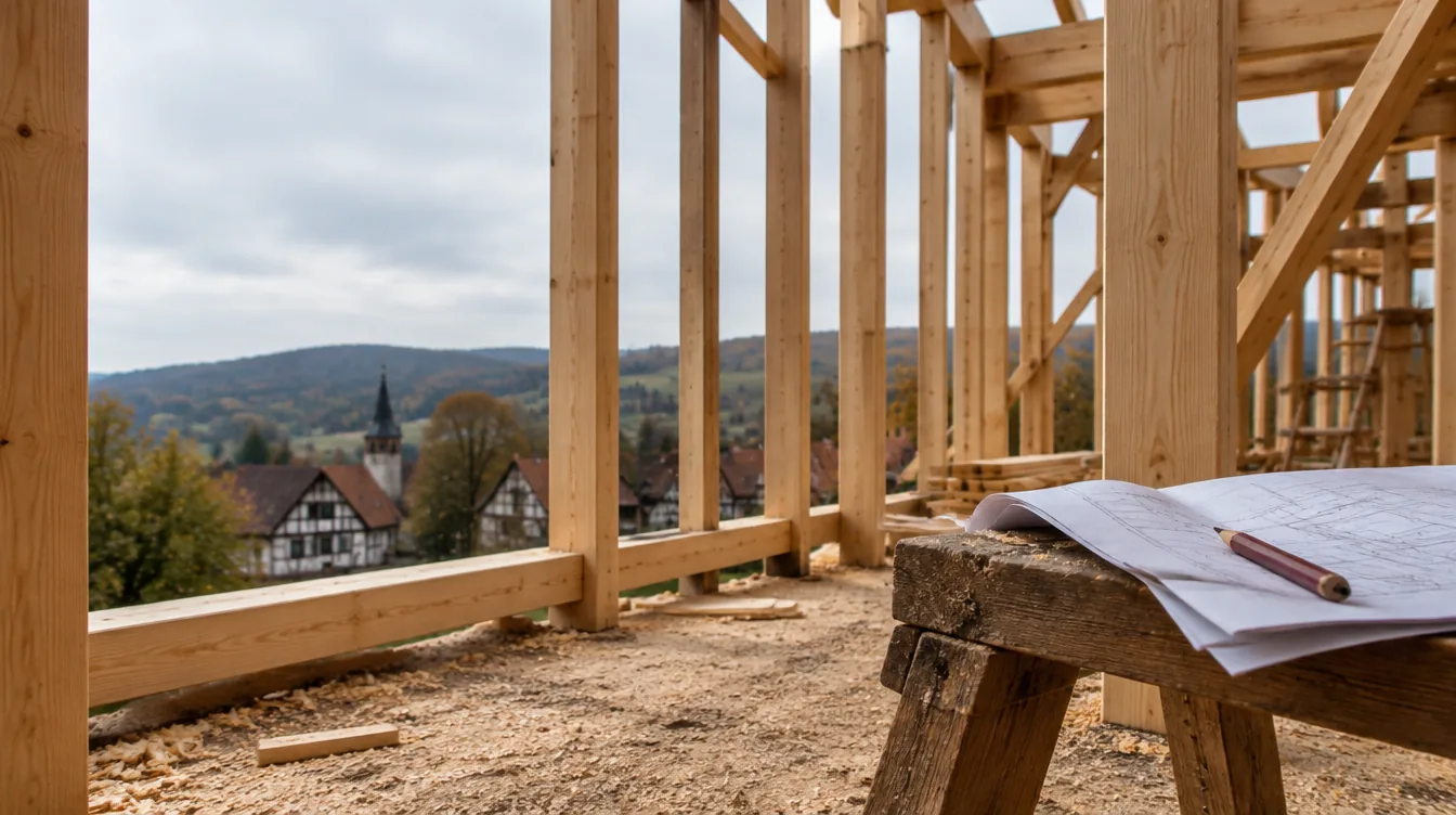 Vorgefertigte Holzrahmenbauelemente